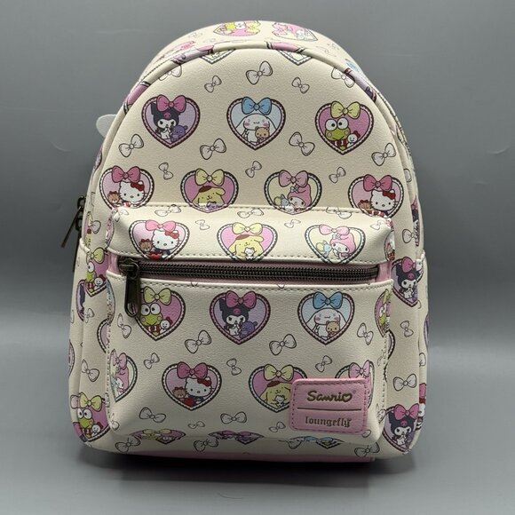 Loungefly Hello Kitty And Friends Bestie Hearts Mini Backpack NEW main image 6